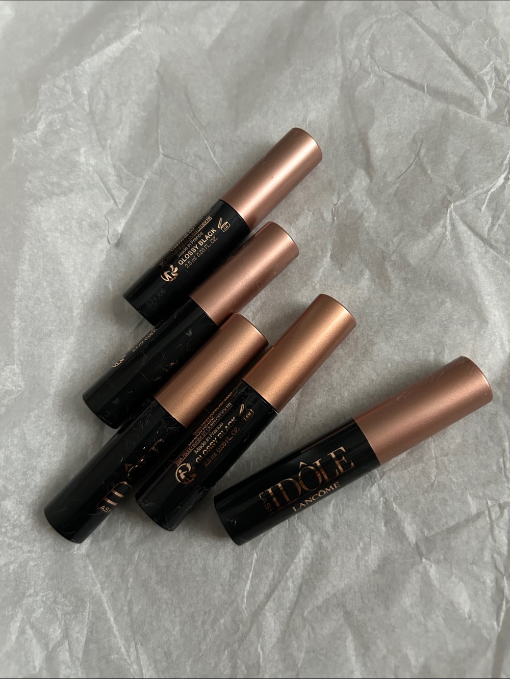 Idôle Mini Mascara Set in Rose Gold & Black